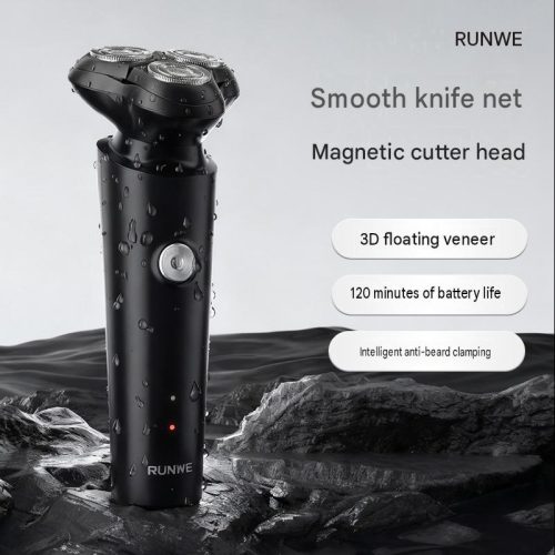 朗威 RUNWE 電動刮鬍刀 RS193|3D浮動刀頭 快速充電 便攜水洗