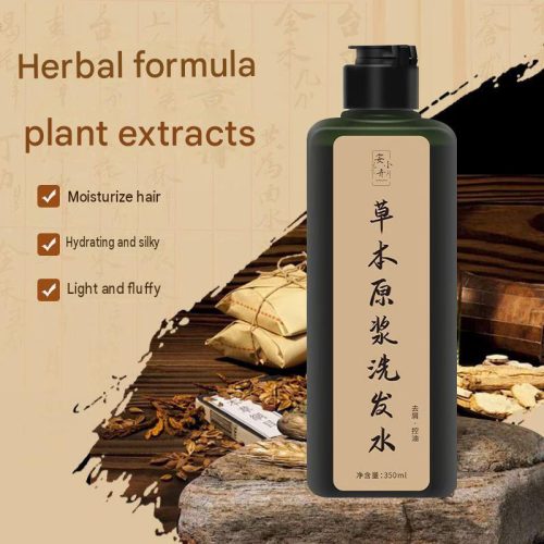 安小卉 草本原漿洗髮水 350ml｜去屑控油 溫和清潔