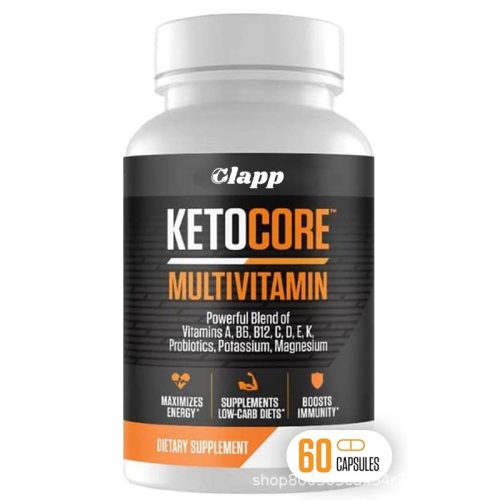 Clapp KetoCore 維他命膠囊 60粒｜支援生酮飲食日常補給