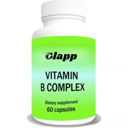 Clapp 維生素B複合物膠囊 60粒｜日常補充能量與腦力好幫手