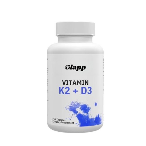 Clapp 維生素K2 + D3膠囊 60粒|無麩質非基因改造配方