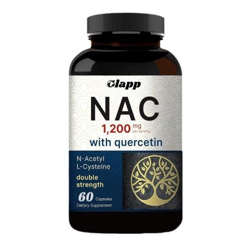 Clapp NAC含槲皮素膠囊 1200mg 60粒｜雙效配方 日常保健支援