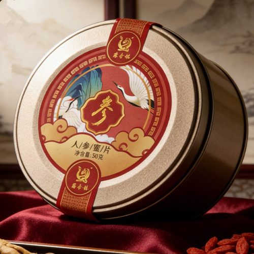 慈香林 人參蜜片罐裝 養顏補元氣|蜂蜜浸潤即食滋補