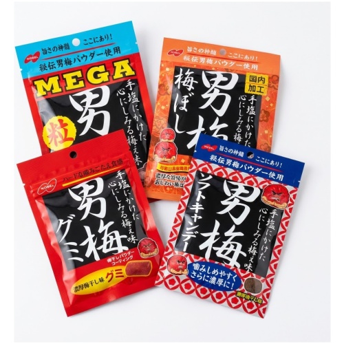 日本NOBEL男梅軟糖 12包裝