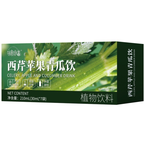 西芹蘋果青瓜飲 210毫升/盒
