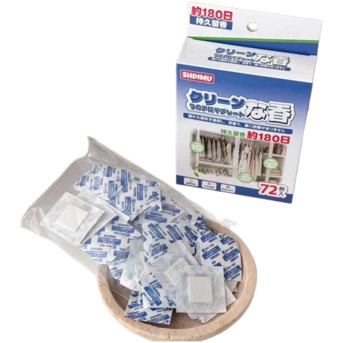 山帶木72片多用途便攜香薰片