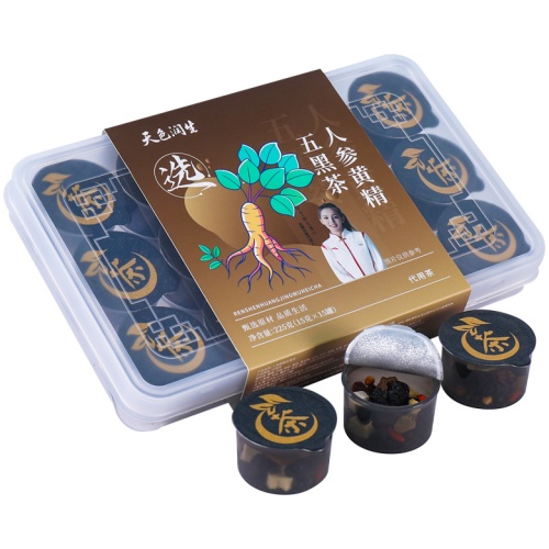 人參黃精五黑茶 180克/盒