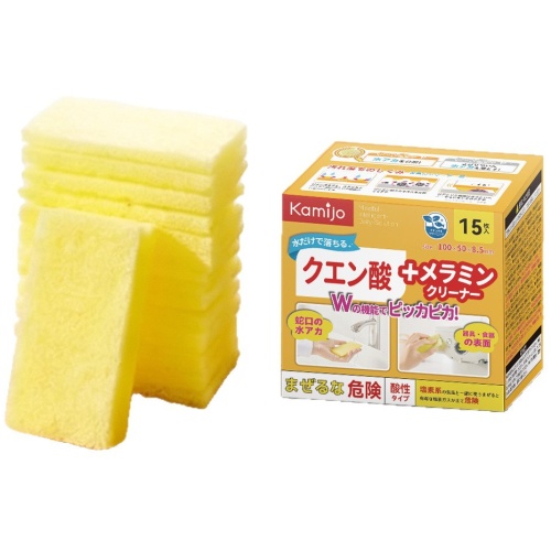 Kamijo 檸檬酸百潔布 15塊/盒