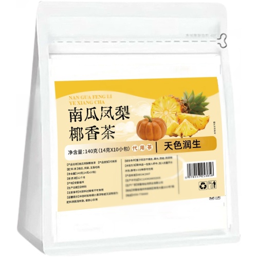 南瓜鳳梨椰香茶 140克/袋
