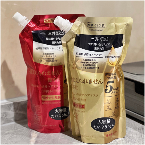 三井 TRI-WELL 抓不住發膜 500ml/袋
