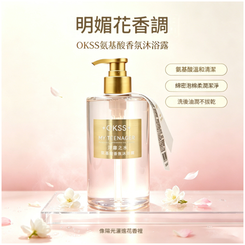 OKSS 香氛沐浴露 香氛持久全身保湿润肤芳香