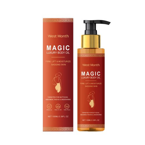 West Month Magic 身體潤膚油 100ml｜緊緻滋潤 適用臀部腹部大腿