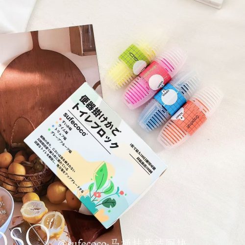 Sufecoco 馬桶掛藍潔廁塊 |一粒用100日 持續增香去味