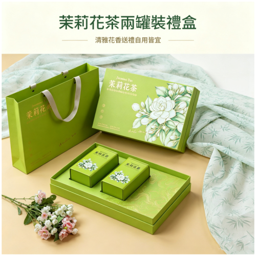 茉莉黑美人高檔禮盒裝 250g