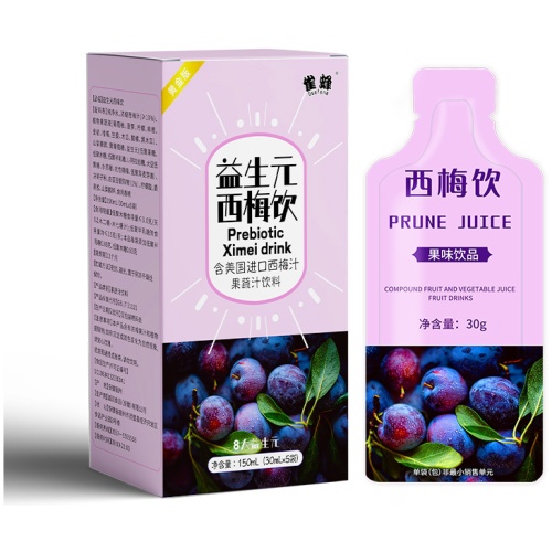 雀蜂益生元西梅飲 30毫升 x 5包/盒 3盒