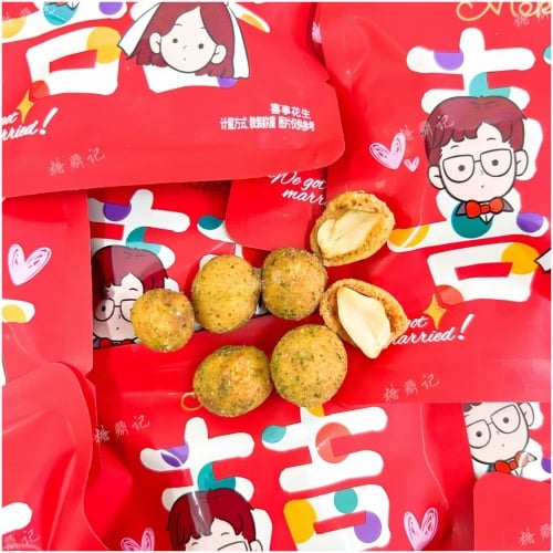 MOKCOKE莫可卡喜事花生脆皮花生 500克/包