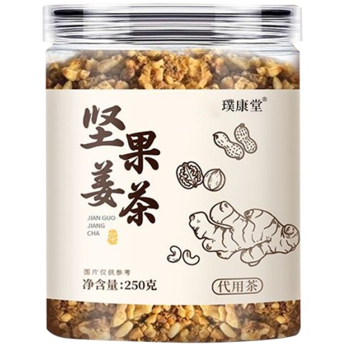 璞康堂果仁紅糖薑茶 250克/樽 2樽/4樽