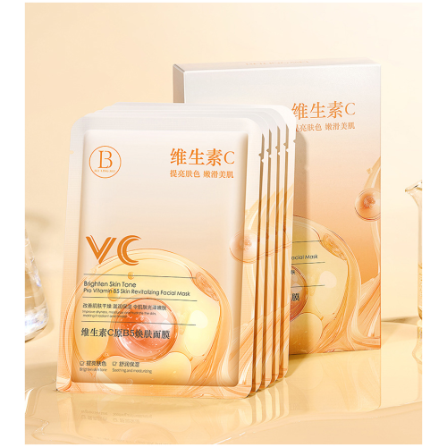 貝玲美維他命C原B5煥膚面膜 10片/盒