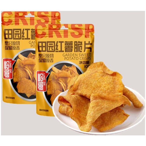 嶺哥鮮切番薯片 100克/包 2包/5包