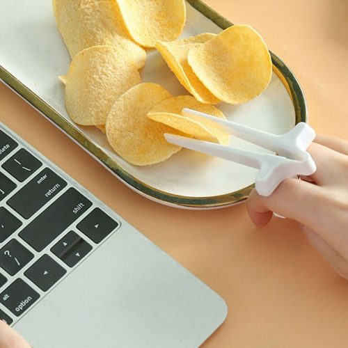 【辦公室必備】懶人手指夾子 4對裝|打機/用電腦食零食不污手