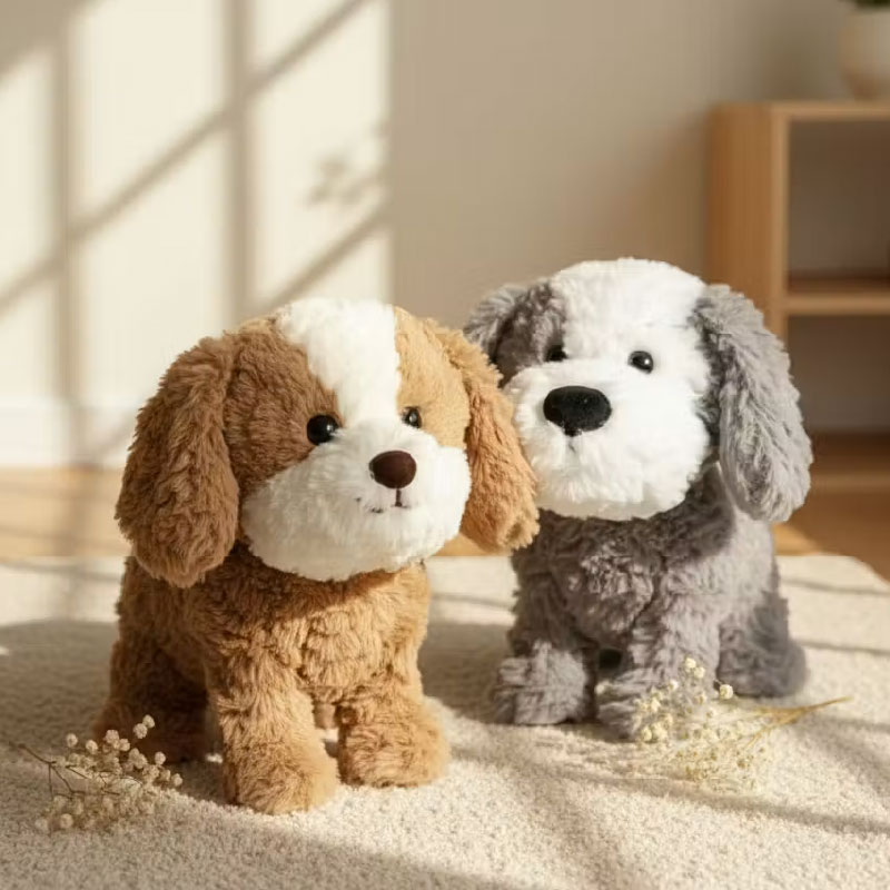 AI智慧電動小狗 比格犬/牧羊犬|會說話會動的陪伴玩伴