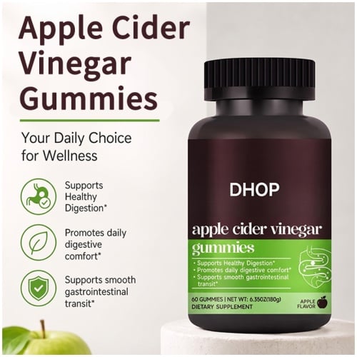 【DHOP】Apple Cider Vinegar 蘋果醋軟糖(60粒)
