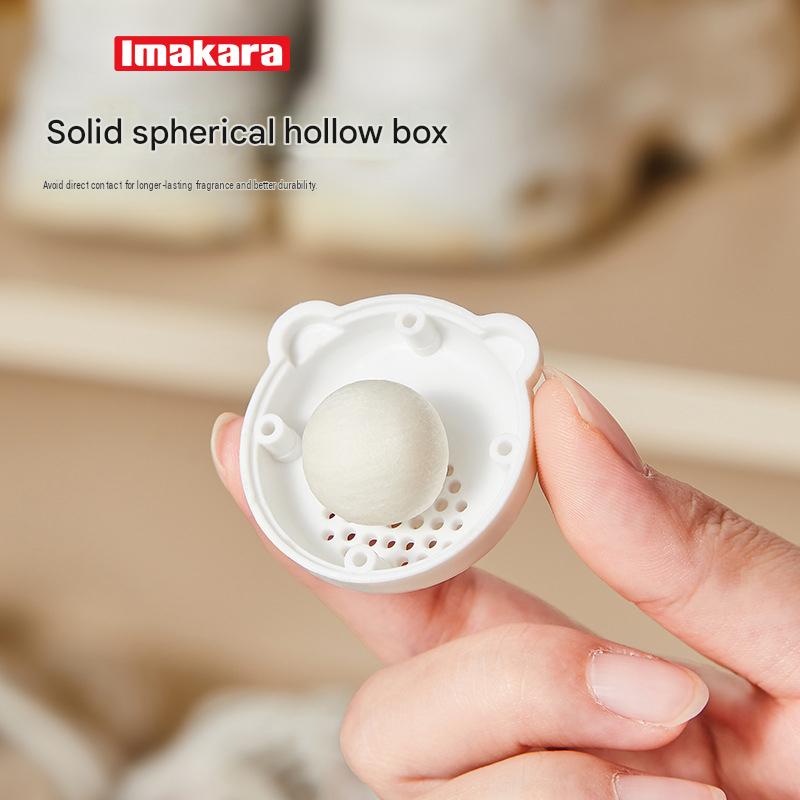 Imakara 小熊除臭球 鞋櫃防臭去味劑 8顆/16顆|可愛實用除味小幫手 - Image 2