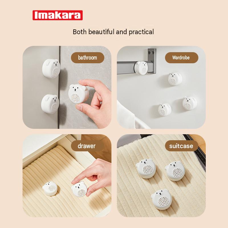 Imakara 小熊除臭球 鞋櫃防臭去味劑 8顆/16顆|可愛實用除味小幫手 - Image 3