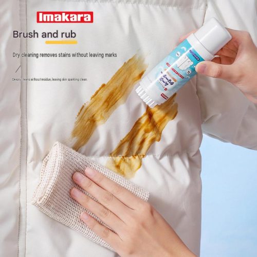 Imakara 羽絨外套乾洗劑 60ml/瓶｜免水洗去污神器 隨身應急清潔
