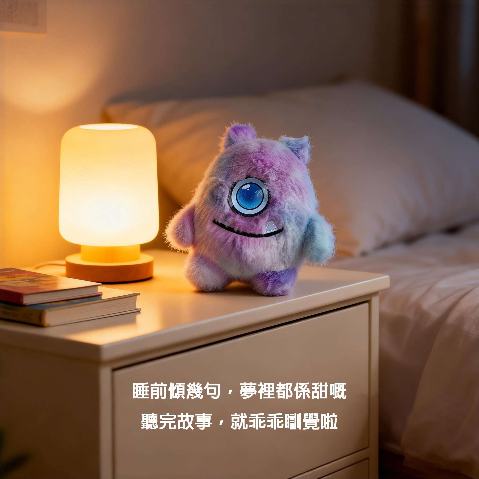 AI枱伴AI搭子智能毛絨玩偶|單眼萌怪 早教陪伴 - Image 4