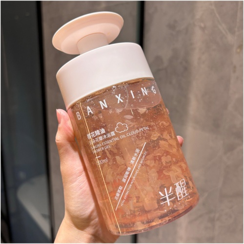 半醒雲朵花瓣沐浴露/洗髮水/髮膜 500毫升/樽 1樽/2樽