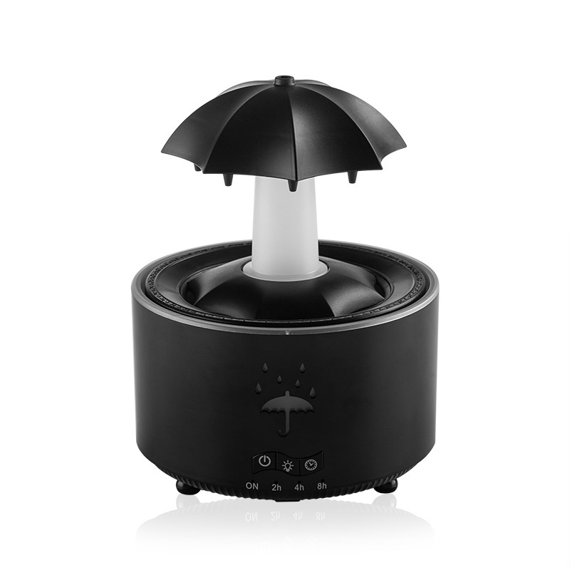 七彩雨滴香薰機旋轉水滴加濕器 300毫升/個 - Image 3