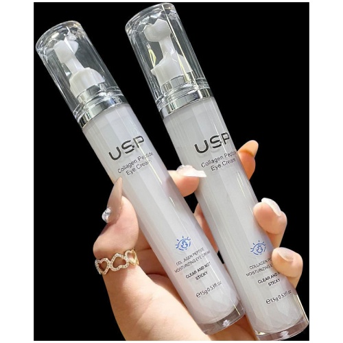 USP 膠原蛋白多肽瑩潤眼霜 15g/支 2支裝
