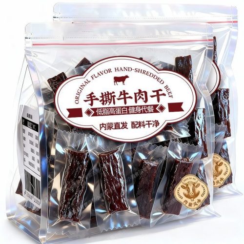 內蒙古特產手撕牛肉乾 低脂高蛋白 100g/袋|健身代餐解饞小食