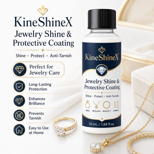 KineShineX 珠寶亮澤保護塗層油 50ml/支|還原飾品光澤 防氧化防失光