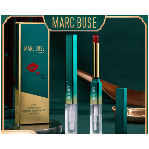 MARC BUSE不沾杯慕斯唇膏 1.5克 + 2.5毫升/支