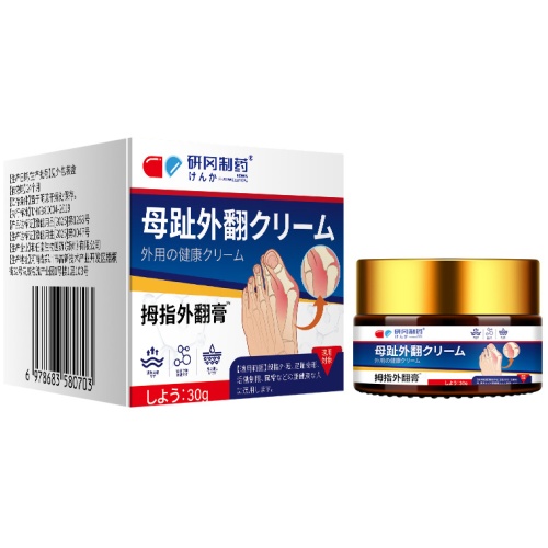 研岡製藥拇指外翻膏 30克/樽 1樽/2樽/3樽