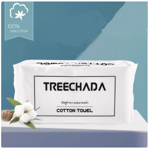 TREECHADA純棉洗面巾 60片/包 2包/4包