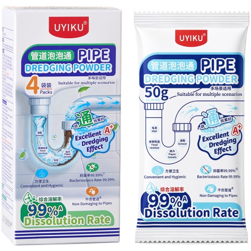 UYIKU物以可管道疏通劑泡泡粉 2盒