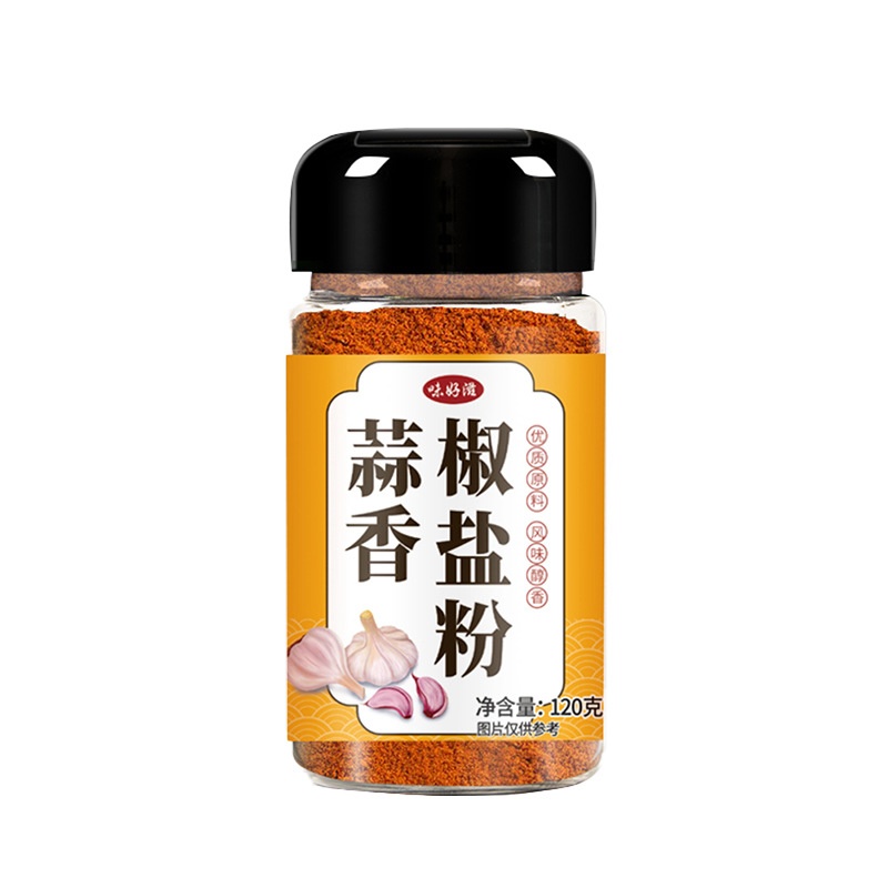 味好滿 蒜香椒鹽粉 120克/樽 3樽
