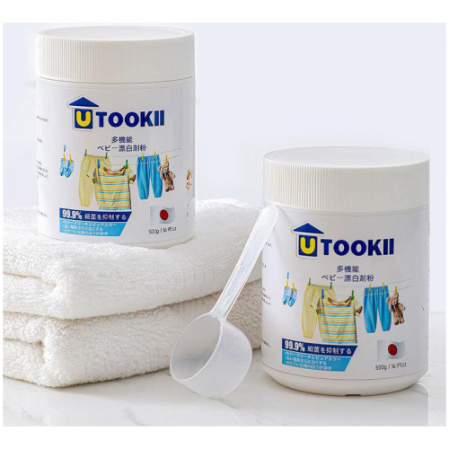 utookii洗衣去黃彩漂粉 500克/罐 1罐/2罐