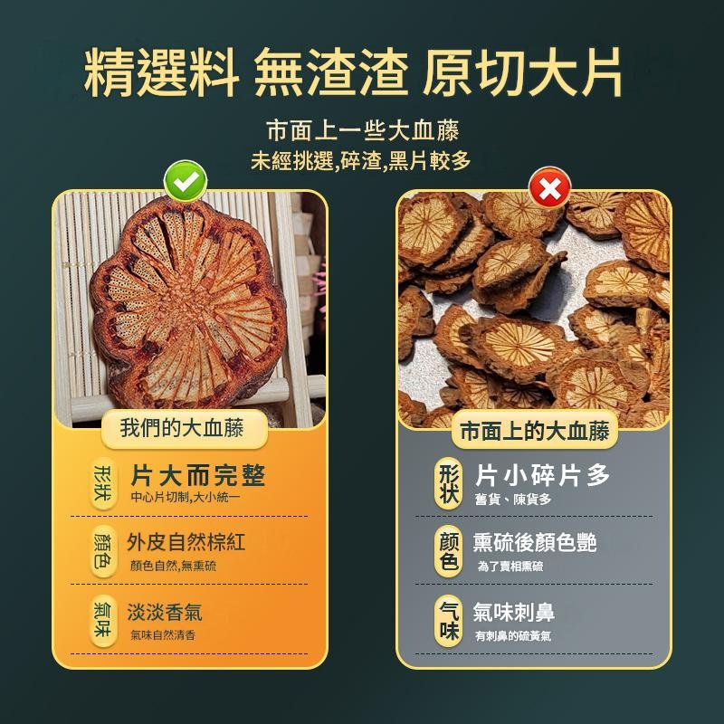 大血藤切片 100g/250g/500g 精選原切中大片中藥材 - Image 3