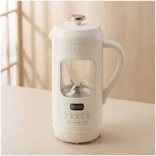 BRUNO 可視奶壺豆漿機 1000ml BZK-DJ05 – 白色｜【平衡進口】破壁料理機 香港三腳插頭