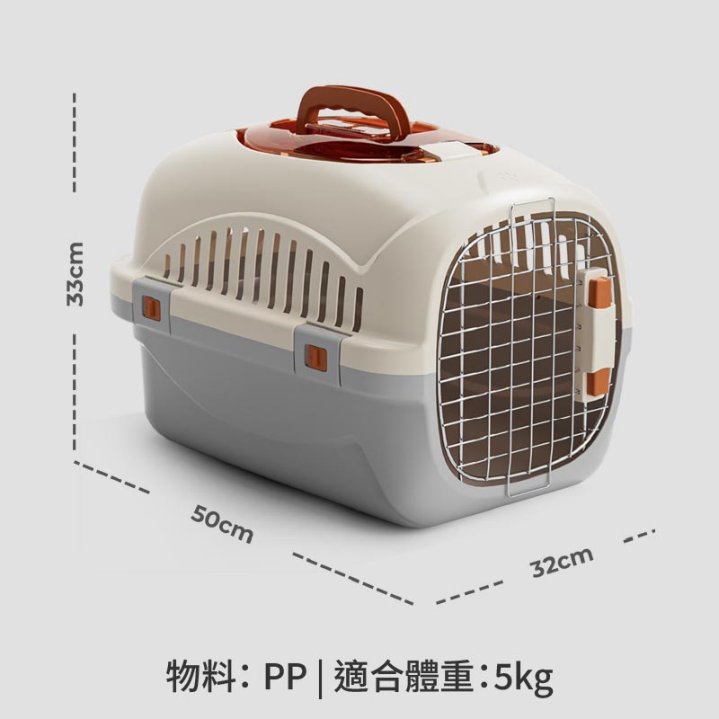 便攜外出寵物箱|頂部開蓋+通風網門+耐摔設計 多色可選 - Image 7