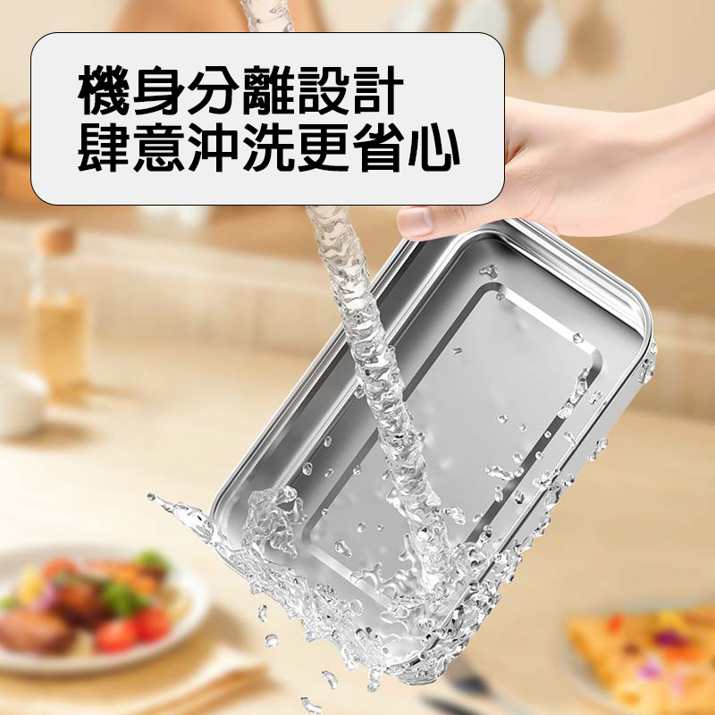 THERMAL 智慧加熱飯盒 900ml|免插電免注水 一鍵速熱上班族便當 - Image 5