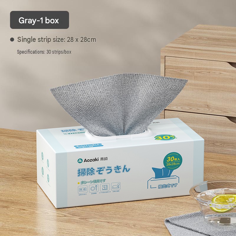 Aozaki青崎抽取式清潔抹布|30條裝 乾濕兩用 - Image 3