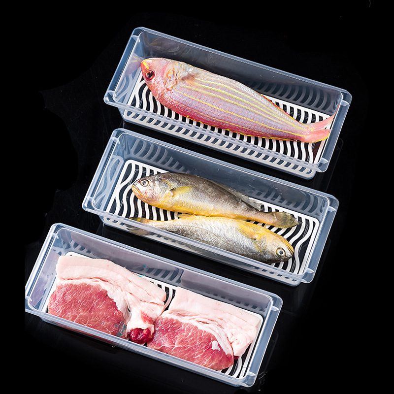 SP SAUCE 冰箱收納盒 大魚盒 29.9cm|瀝水保鮮 適用生鮮肉類 - Image 3