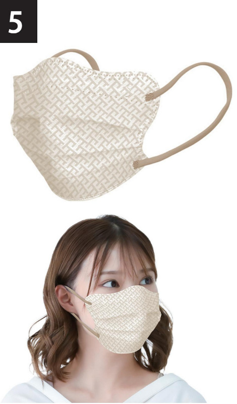 日式三層防曬透氣口罩 20只/盒|撞色耳帶 修臉型設計 - Image 7