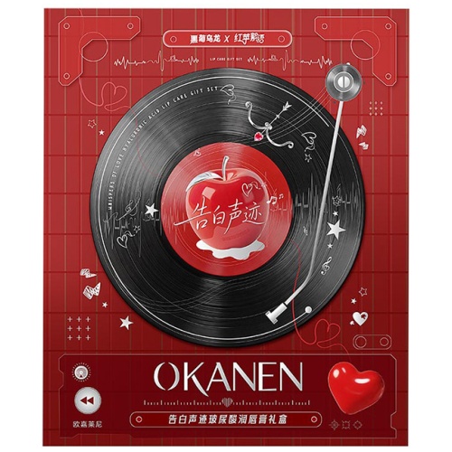 OKANEN告白聲跡玻尿酸潤唇膏禮盒 3盒