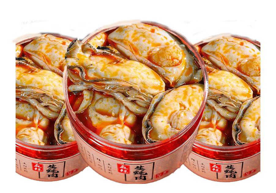 蒜蓉麻辣生蠔肉罐頭 6罐 - Image 2